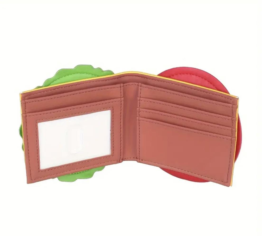 Burger Shaped Women’s Wallet – Fun Novelty Coin Purse & Card Holder Gift